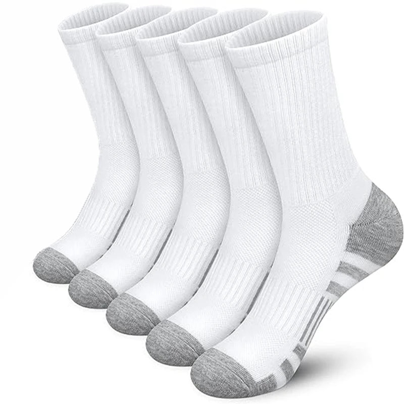 4 pairs Sports Socks Cushioning Breathable Running Socks High-Performance and Durable Outdoor Sports Socks For Men and Women
