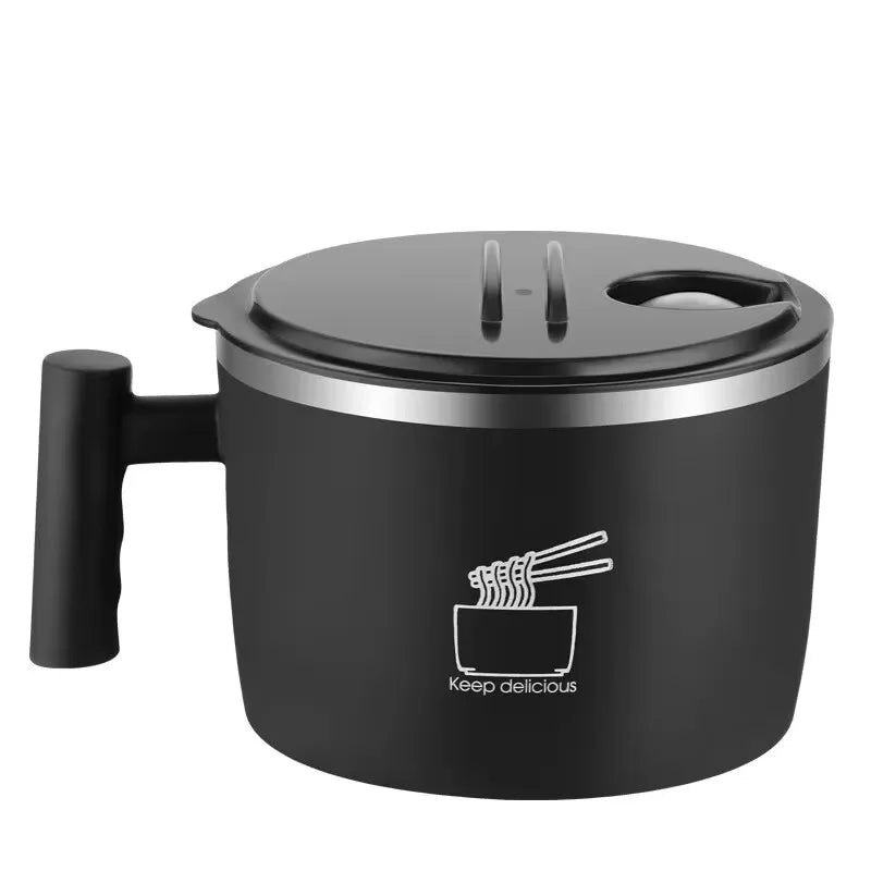 Stainless Steel Noodle Bowl with Lid