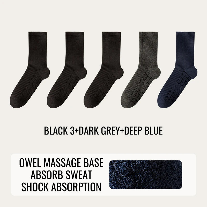 MiiOW Winter Thermal Warm Sock Thicken Cotton Sock Cold Resistant Terry Sock Snow Towel Bottom Sock Anti Sweat Moisture Wicking