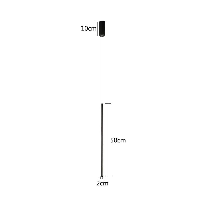 Modern LED Pendant Light – Adjustable Hanging Lamp for Bedroom, Living Room & Hotel, Warm or Cool White