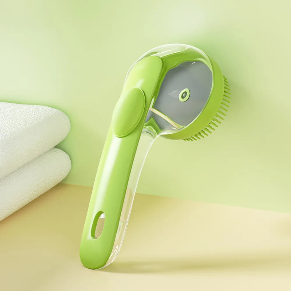 Pet Bath Brush for Dogs & Cats – Massage Scrub Brush, Bathing & Grooming Essential