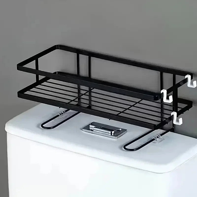 Over-Toilet Storage Shelf – Bathroom Organizer Rack, Space-Saving Bathroom Accessories