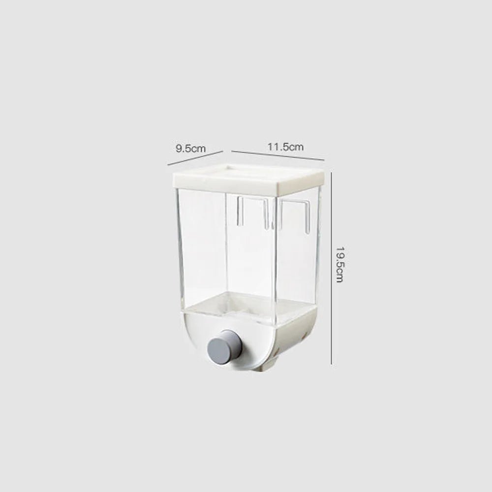 Food Dispenser Kitchen Organizer Organization Box Jars for Bulk Cereals Organizers Storage Plastic Storage Container Grain