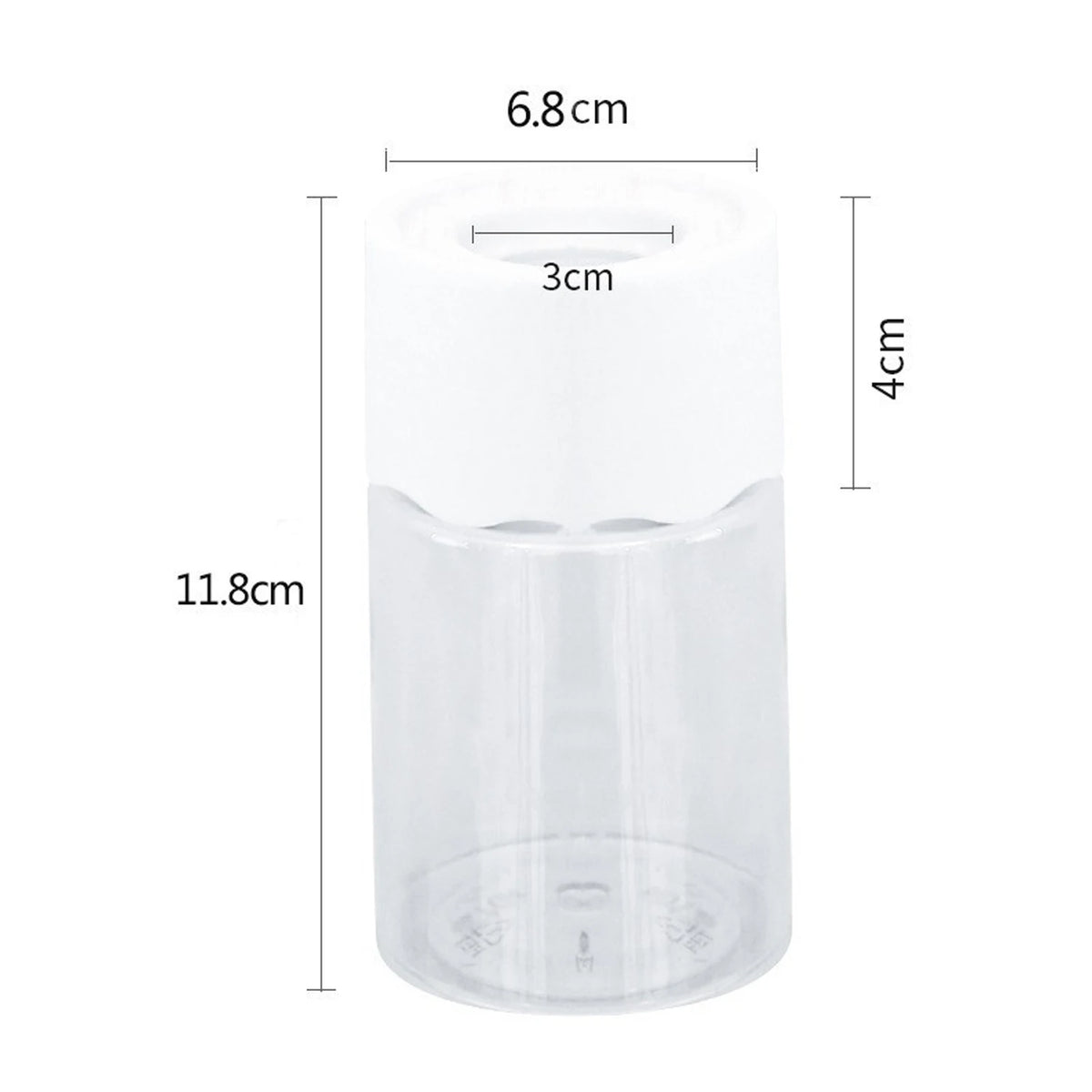Mini Hydroponic Glass Plant Vase
