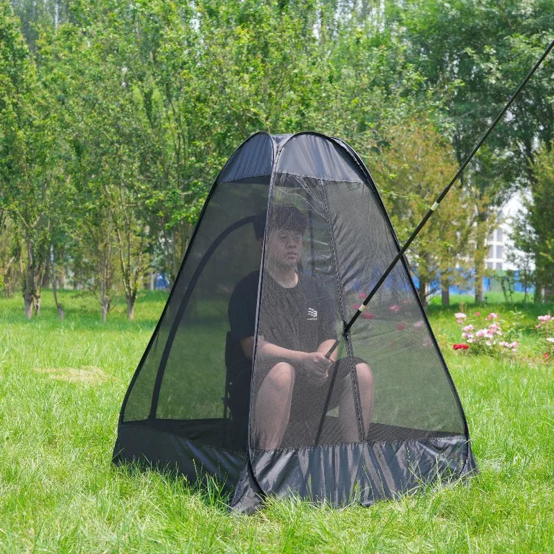Pop-Up Mesh Mosquito Tent – Portable Anti-Mosquito Net for Camping, Fishing & Outdoor Meditation