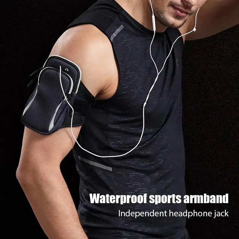 Running Phone Holder Jogging Mobile Phone Bags Universal Waterproof Fitness Sports Armband Accessories For iPhone Huawei Realme