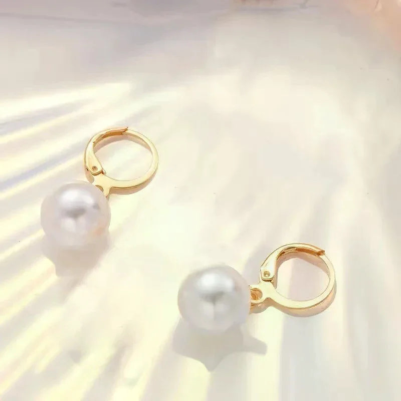 Elegant Pearl Jewelry Set – Necklace & Earrings for Wedding, Party & Daily Wear