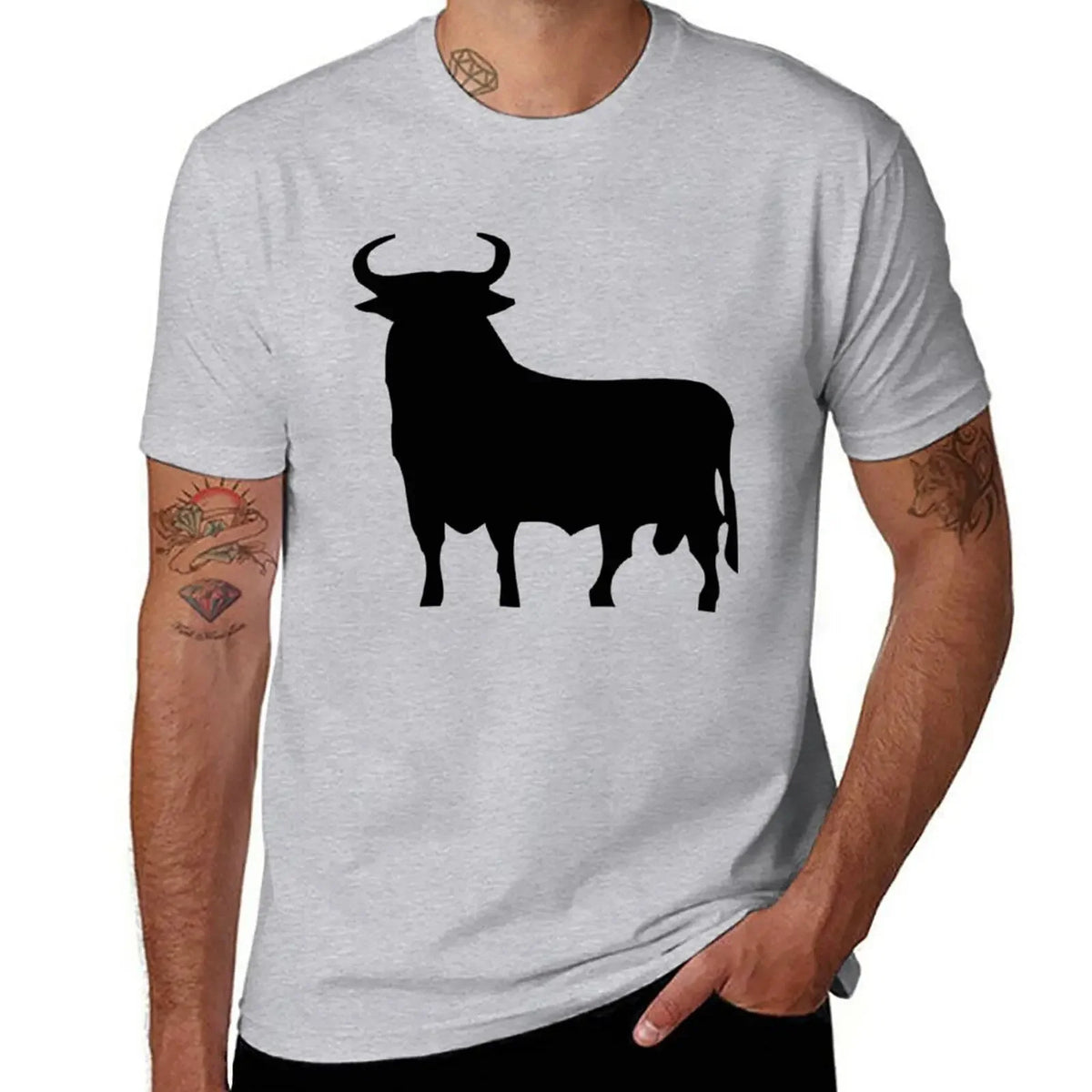Men's Spanish Bull Graphic T-Shirt