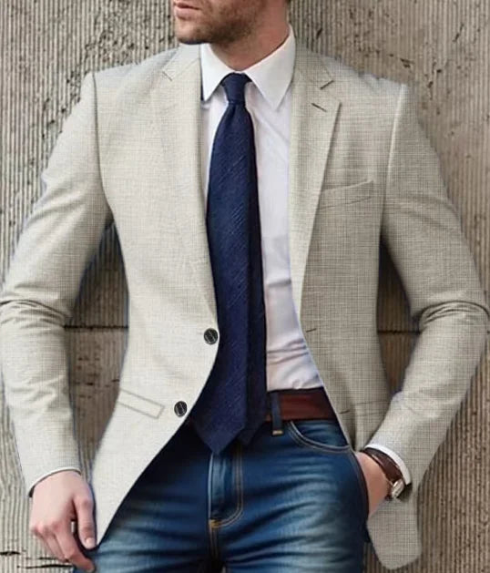 Men's Lightweight Wrinkle-Free Blazer