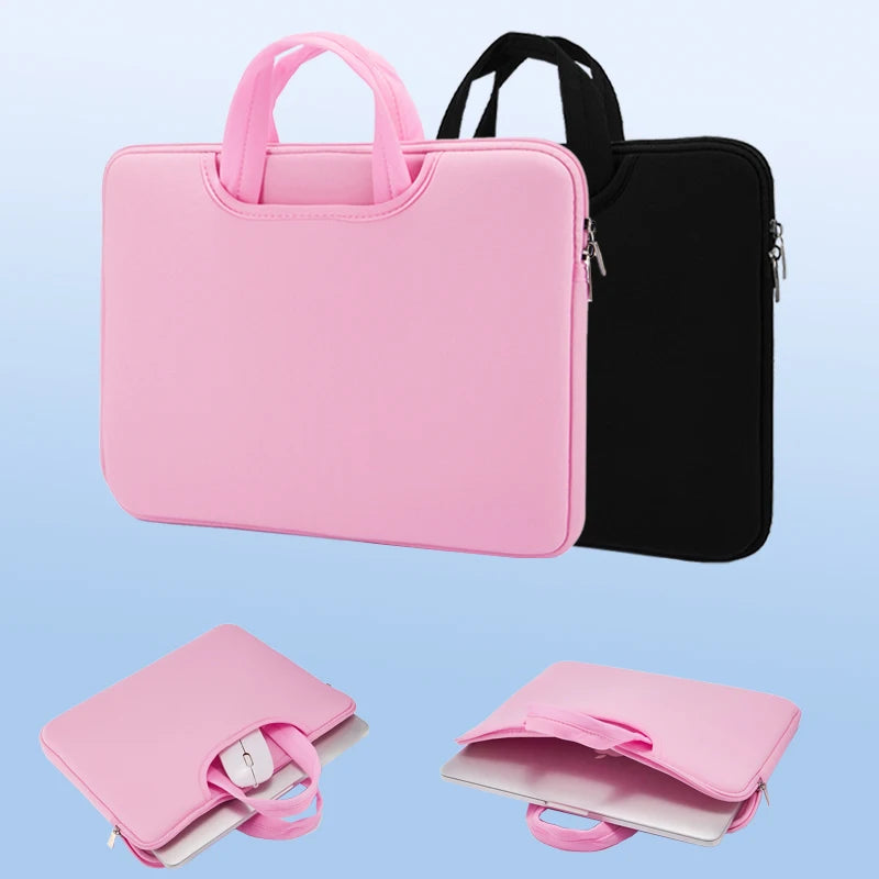 16 Inch and 17 Inch Computer Bag Front Pocket Can Hold Power, Mouse, Large Space, Laptop Handbag, Lightweight Computer Handbag