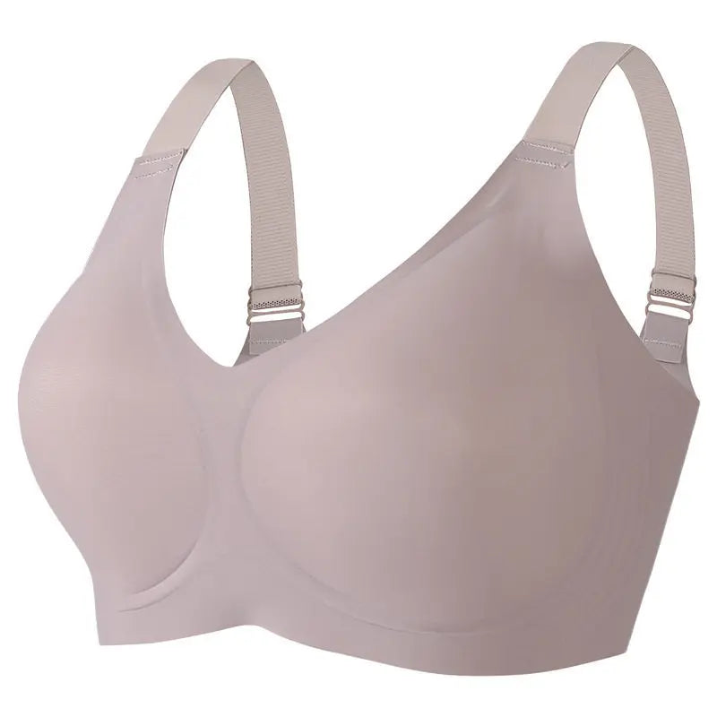 Women Wireless Large Size Bra Seamless Anti-Sagging Correction Gathered Comfortable No Side Breast Projection Push up Bra