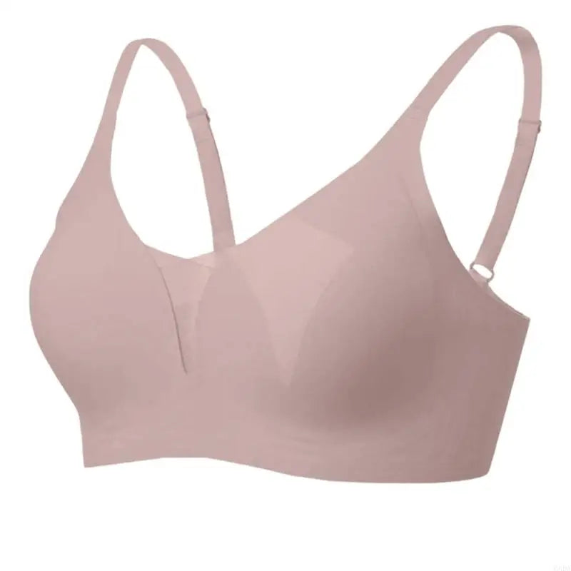 Wireless Push Up Bras for Women Full Coverage Seamless Bra Supportive Everyday Comfortable Bralette 6XDA
