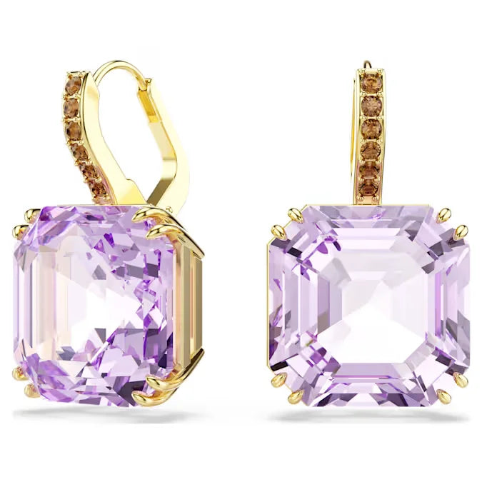 2026 New Fine Jewelry Set for Women Gold Geometric Zircon Crystal Necklace Bracelet Earrings Romantic Gift