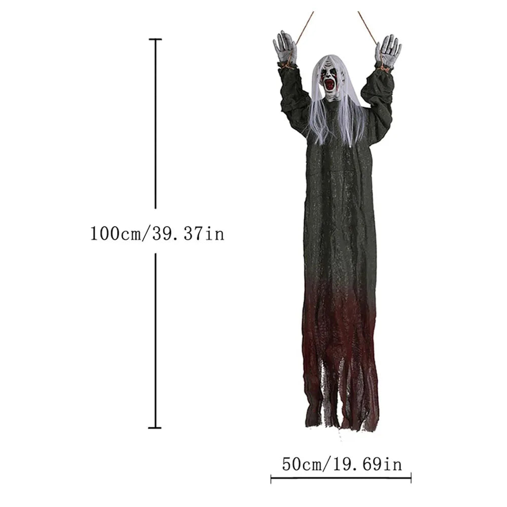 Hanging Ghost & Skeleton Decor