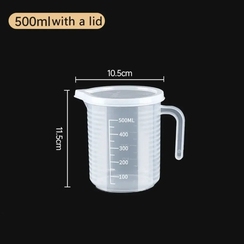 Thick Plastic Measuring Cup with Scale