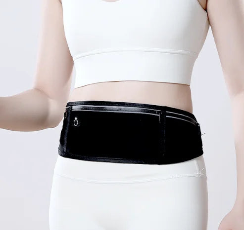 HTMCK Unisex Waist Bag Outdoor Sports Fanny Pack, Portable Mobile Phone Pouch for Running Gym Cycling Jogging
