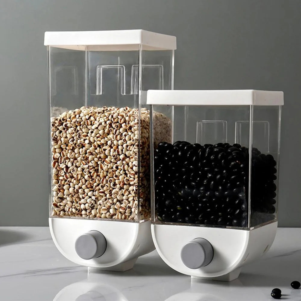 Food Dispenser Kitchen Organizer Organization Box Jars for Bulk Cereals Organizers Storage Plastic Storage Container Grain