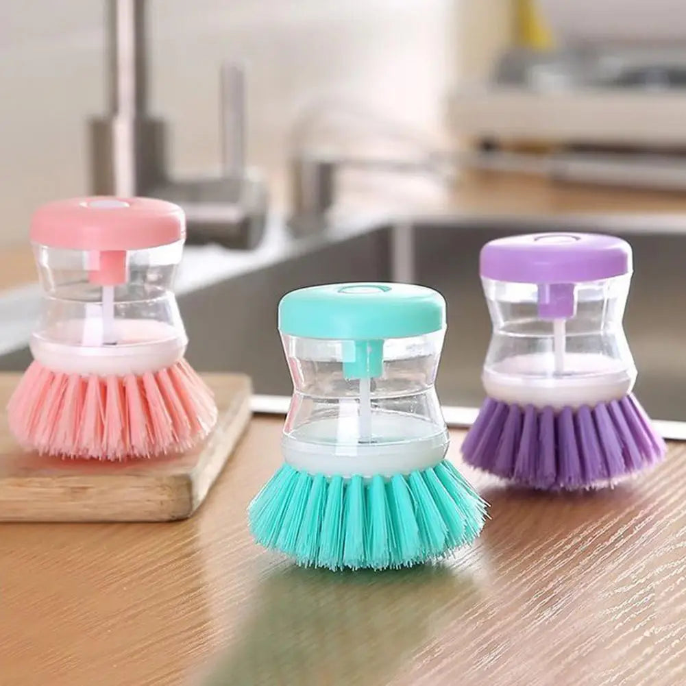 Astronaut Soap-Dispensing Dish Brush