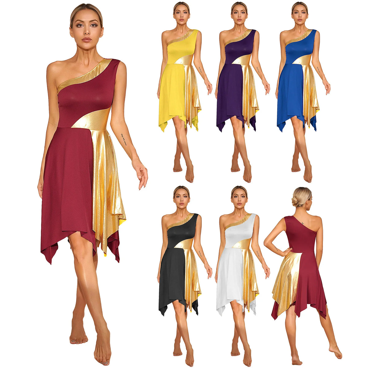 Women's Praise & Worship Lyrical Dance Dress