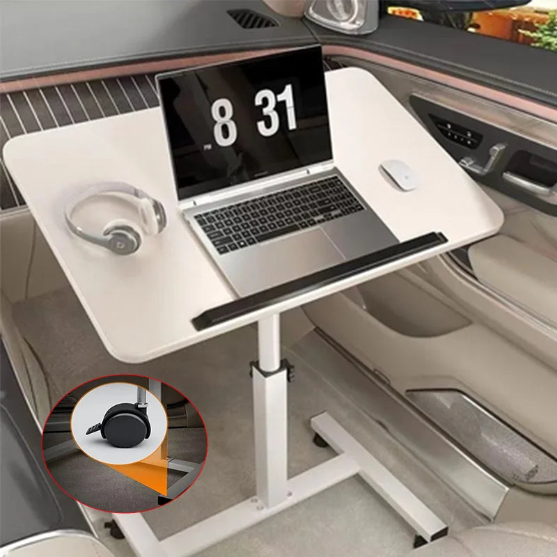 Car Mounted Small Table with Foldable Dining Table Front and Rear Multifunctional Table for Passenger Seat Car Office Desk