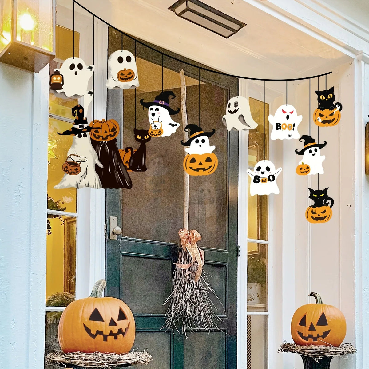 Halloween Hanging Ornaments Set