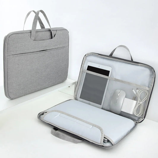 Shockproof Ultra-Thin Laptop Sleeve Handbag for MacBook Xiaomi Huawei ASUS 11-16" Notebook Business Briefcase