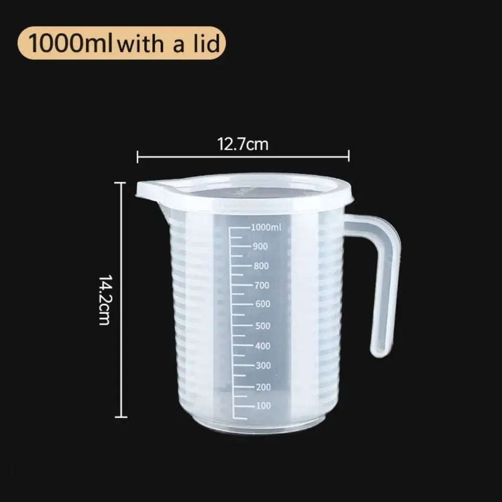 Thick Plastic Measuring Cup with Scale
