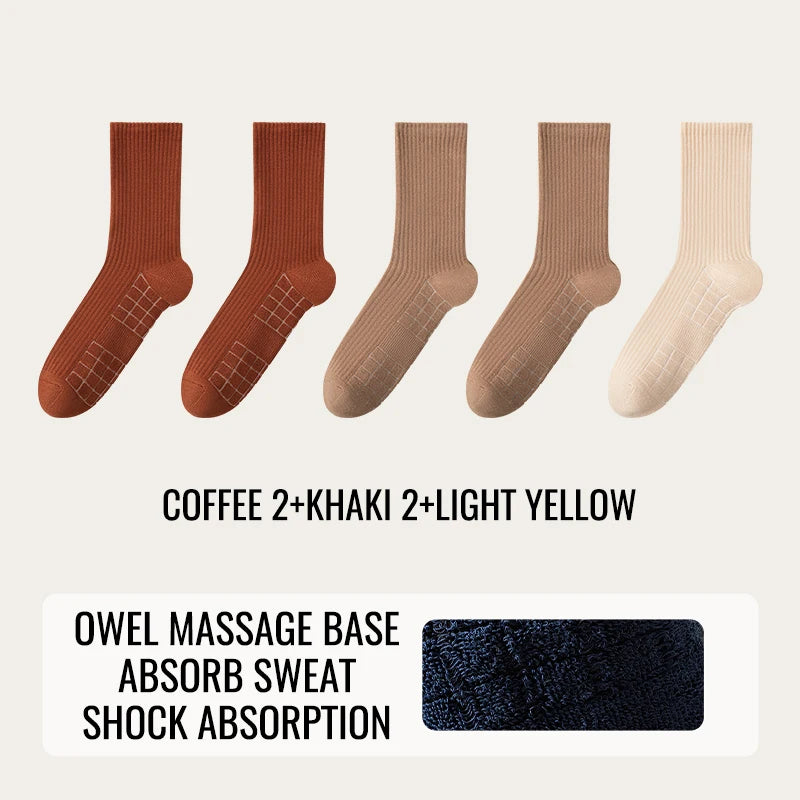 MiiOW Winter Thermal Warm Sock Thicken Cotton Sock Cold Resistant Terry Sock Snow Towel Bottom Sock Anti Sweat Moisture Wicking
