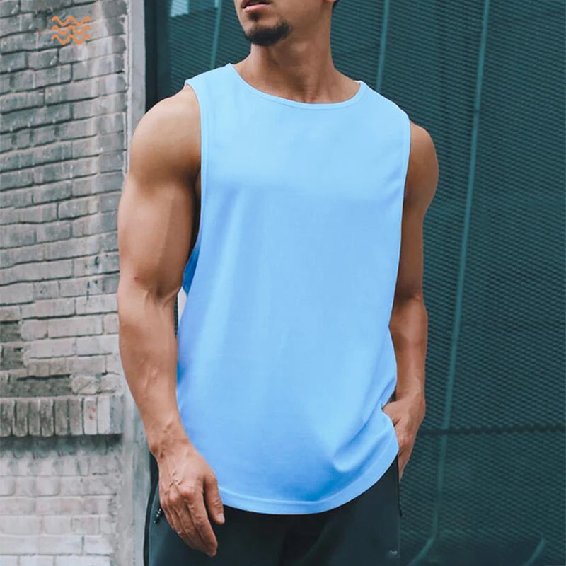 Men's Sleeveless Gym Tank Top