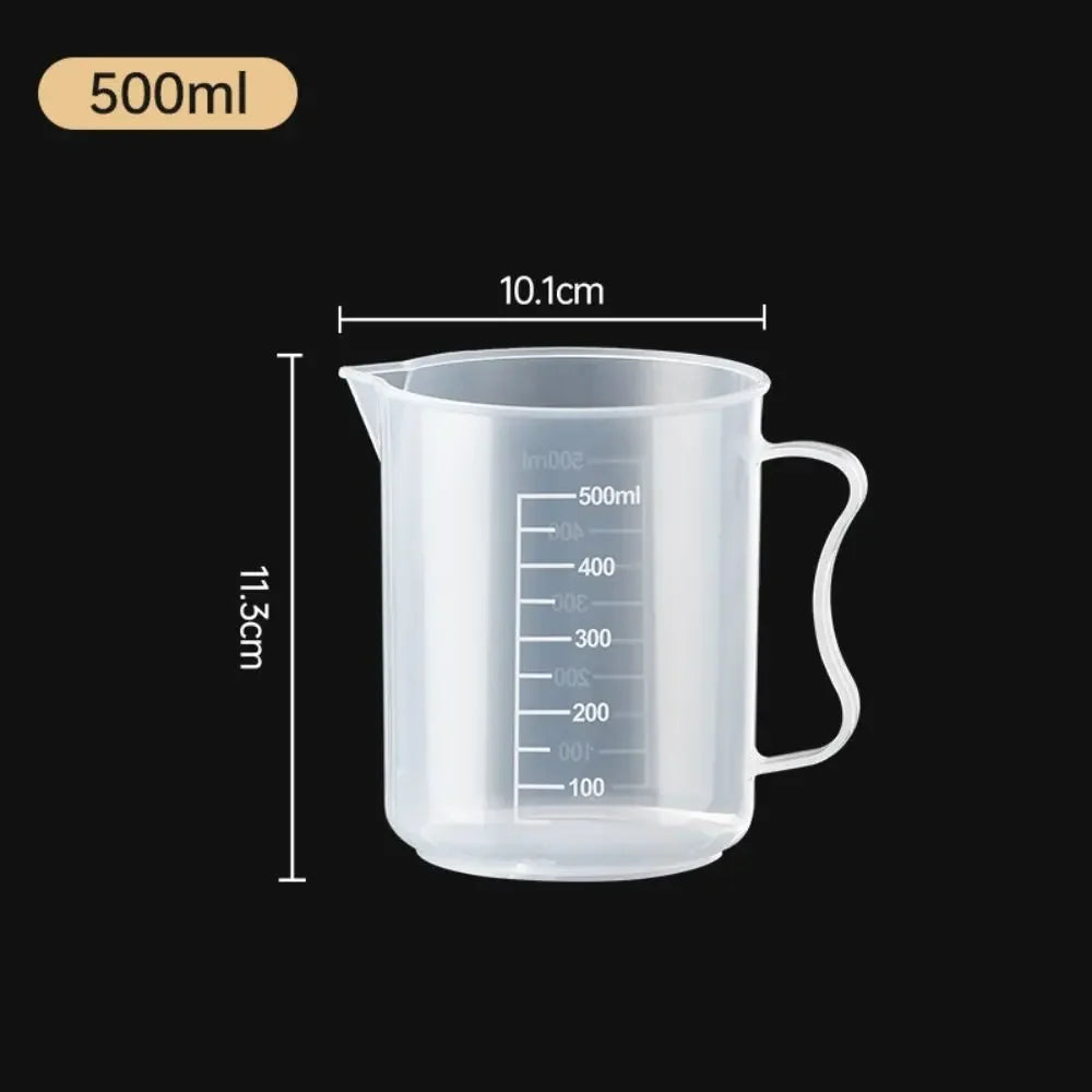 Thick Plastic Measuring Cup with Scale