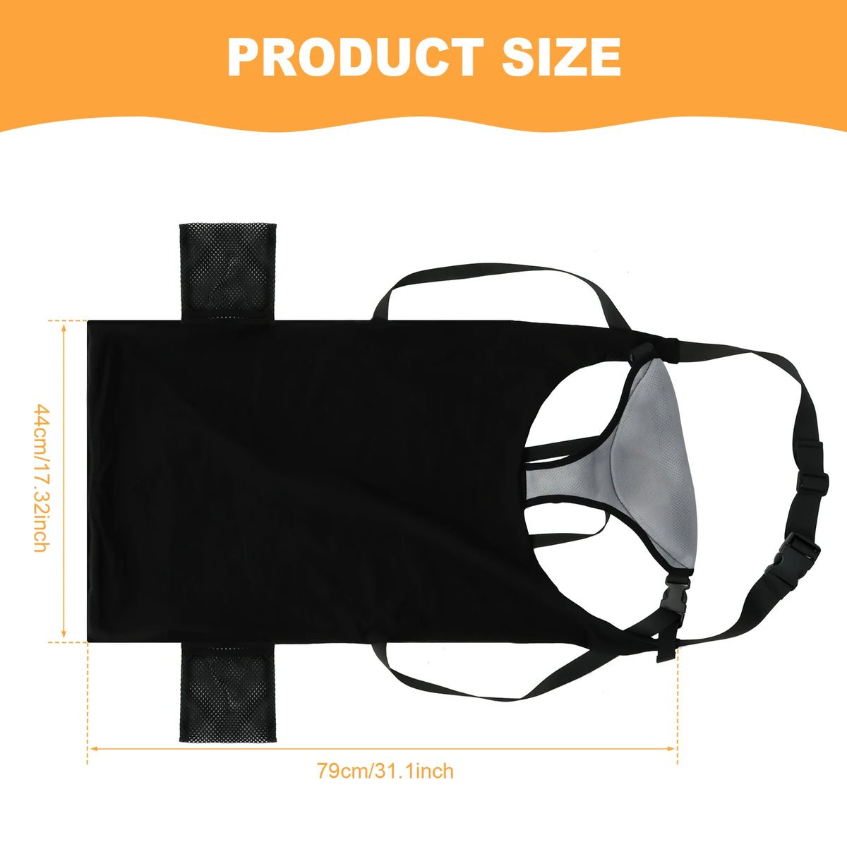 Kids Airplane Seat Extender & Footrest Hammock – Portable Travel Bed for Toddlers