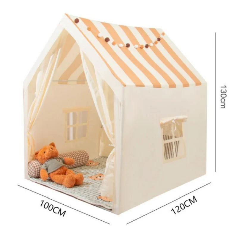 Kids Indoor & Outdoor Playhouse Tent – Large Pop-Up Play Tent for Boys & Girls, Holiday Gift