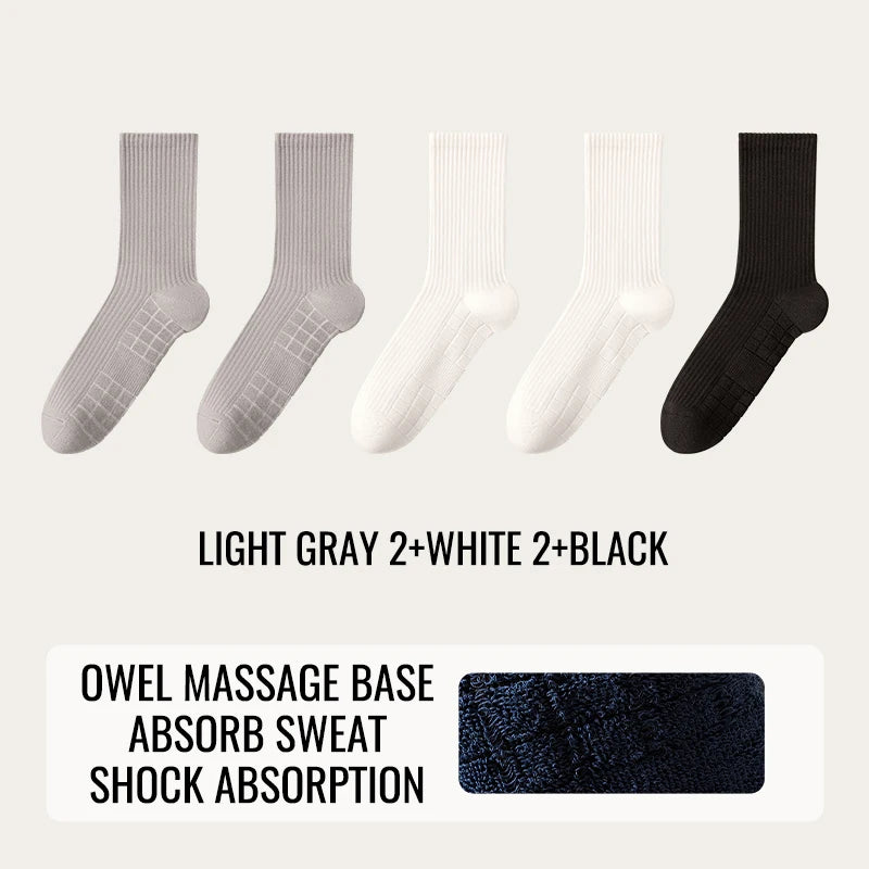 MiiOW Winter Thermal Warm Sock Thicken Cotton Sock Cold Resistant Terry Sock Snow Towel Bottom Sock Anti Sweat Moisture Wicking
