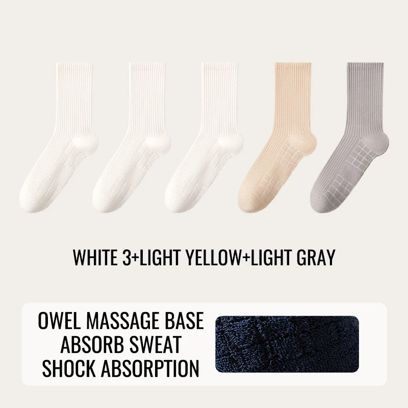 MiiOW Winter Thermal Warm Sock Thicken Cotton Sock Cold Resistant Terry Sock Snow Towel Bottom Sock Anti Sweat Moisture Wicking