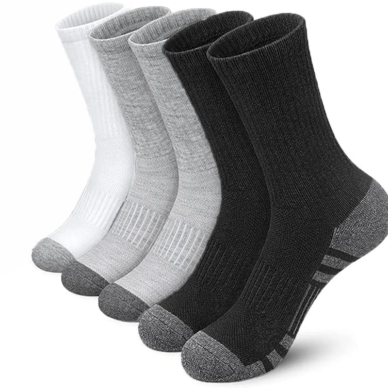 4 pairs Sports Socks Cushioning Breathable Running Socks High-Performance and Durable Outdoor Sports Socks For Men and Women