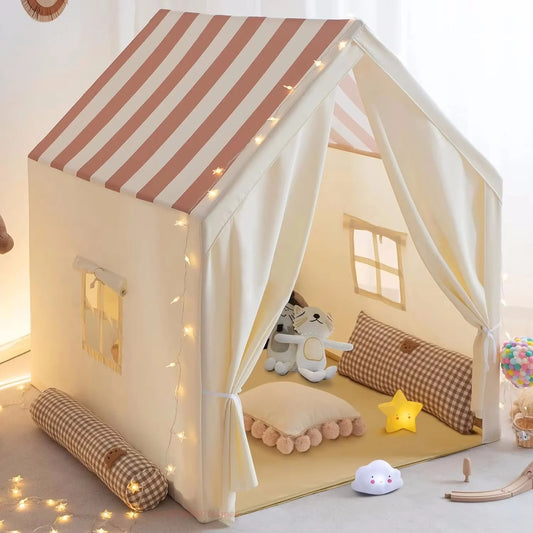 Kids Indoor & Outdoor Playhouse Tent – Large Pop-Up Play Tent for Boys & Girls, Holiday Gift