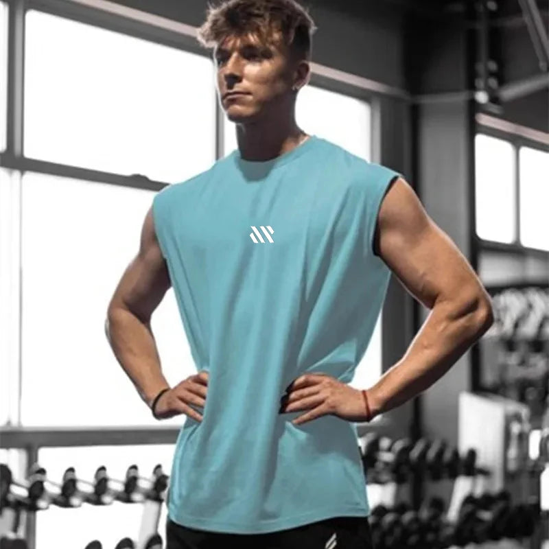 Men's Quick-Dry Sleeveless Training Shirt