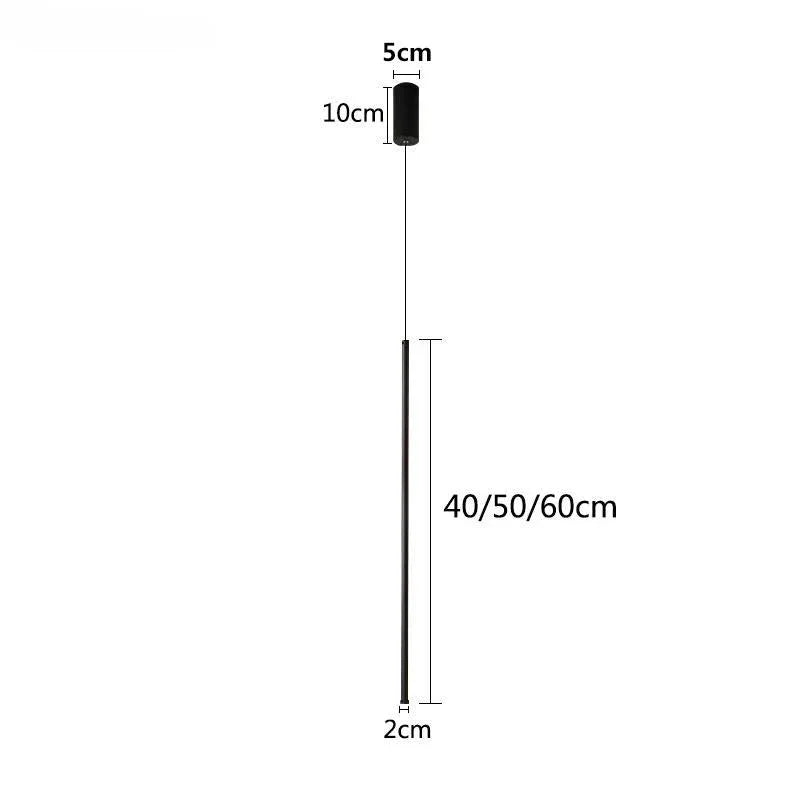 Modern LED Pendant Light – Adjustable Hanging Lamp for Bedroom, Living Room & Hotel, Warm or Cool White