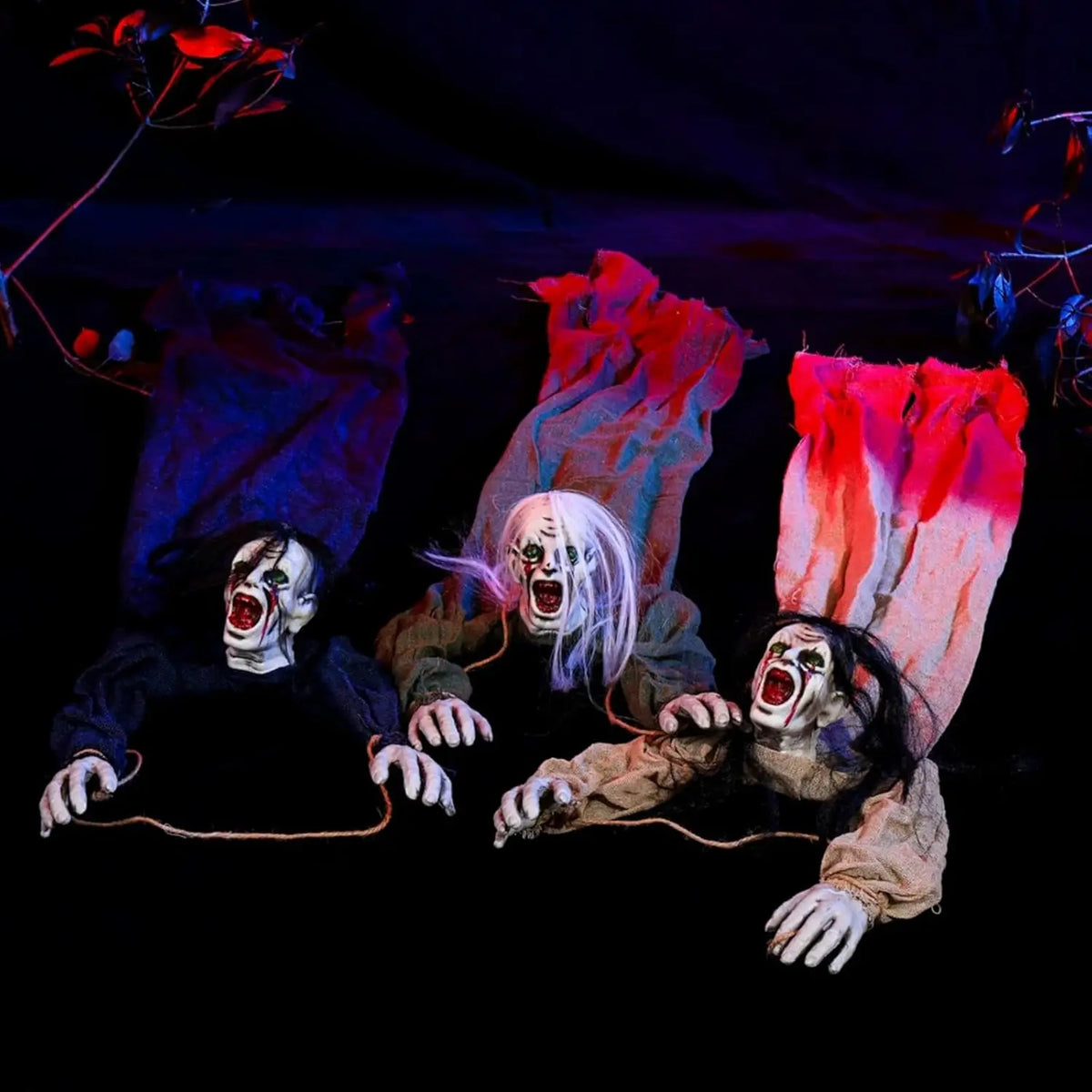 Hanging Ghost & Skeleton Decor