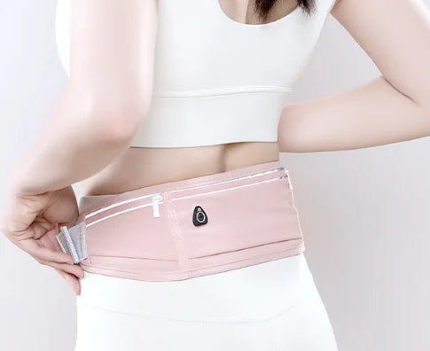 HTMCK Unisex Waist Bag Outdoor Sports Fanny Pack, Portable Mobile Phone Pouch for Running Gym Cycling Jogging