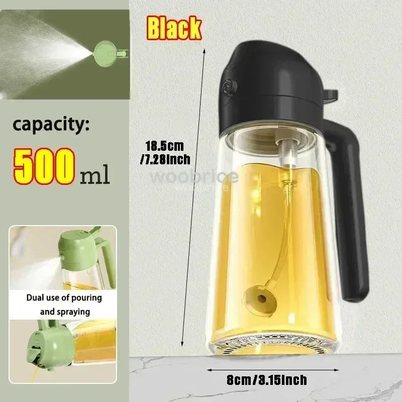 500ml Glass Oil Sprayer Bottle