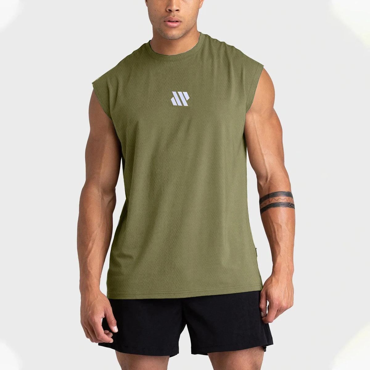 Men's Quick-Dry Sleeveless Training Shirt
