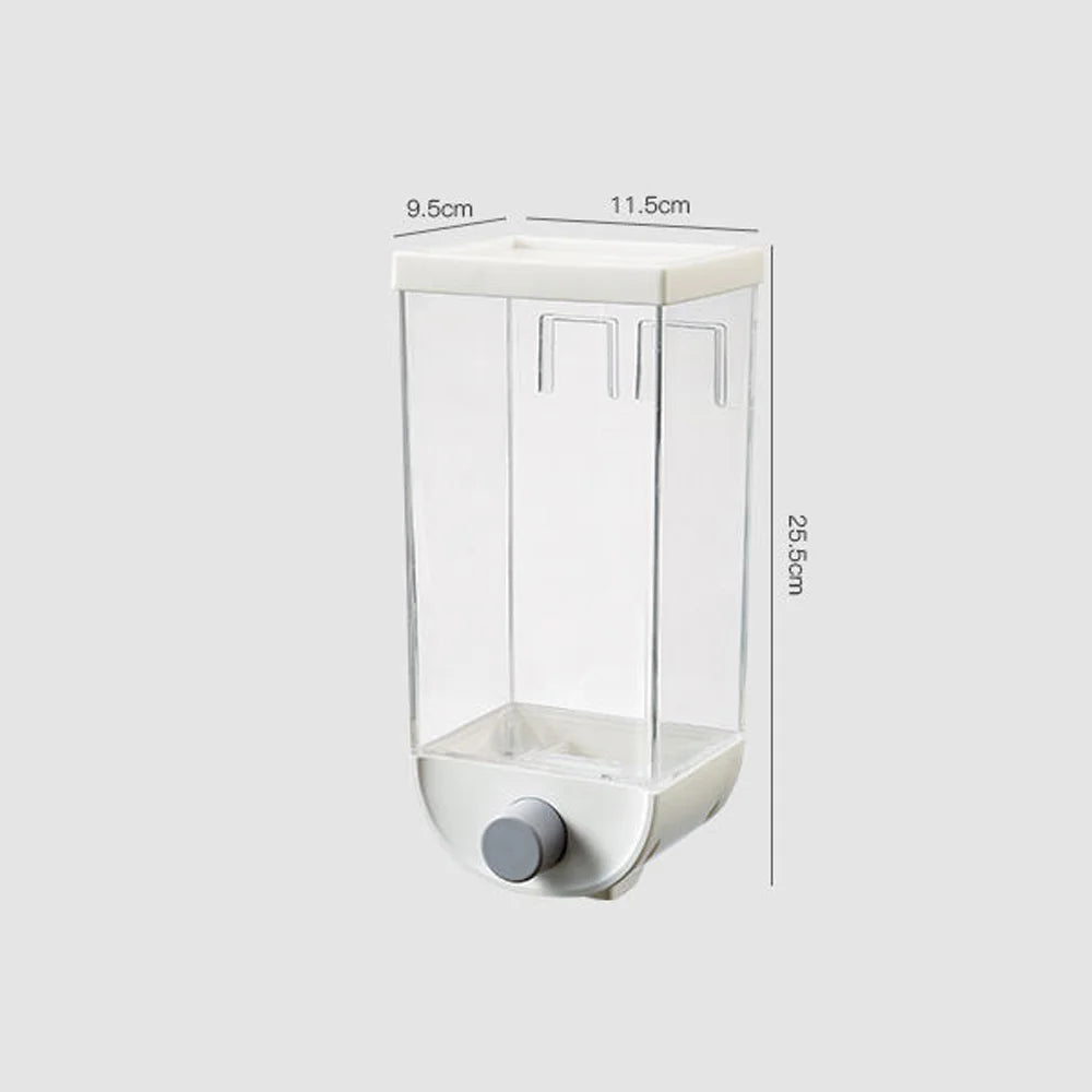 Food Dispenser Kitchen Organizer Organization Box Jars for Bulk Cereals Organizers Storage Plastic Storage Container Grain