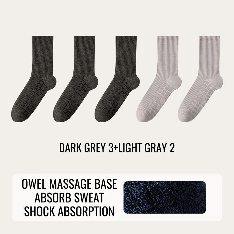 MiiOW Winter Thermal Warm Sock Thicken Cotton Sock Cold Resistant Terry Sock Snow Towel Bottom Sock Anti Sweat Moisture Wicking