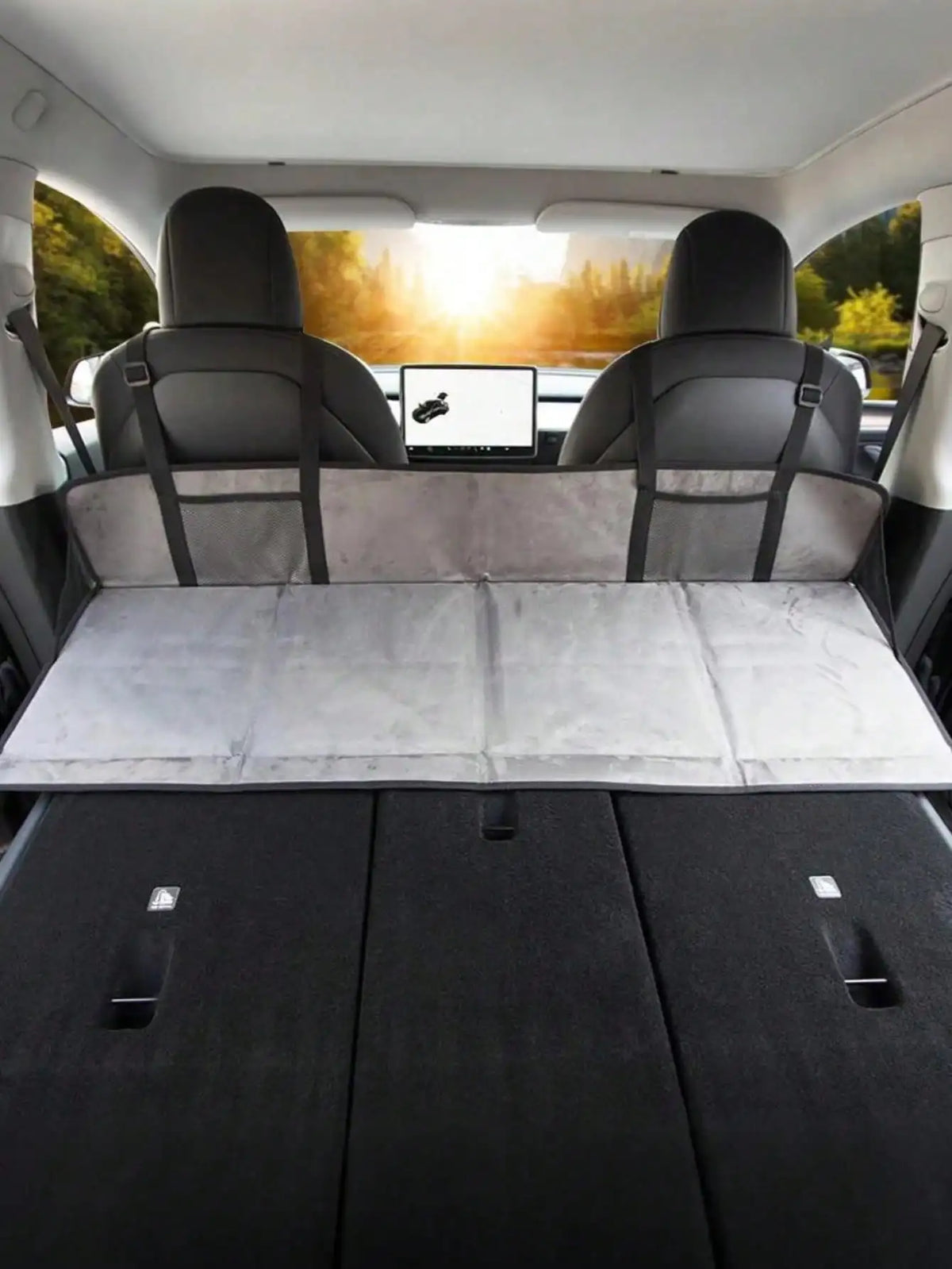 Car Bed Extender – Foldable Sleep Pad for Camping, Road Trips & Overnight Travel