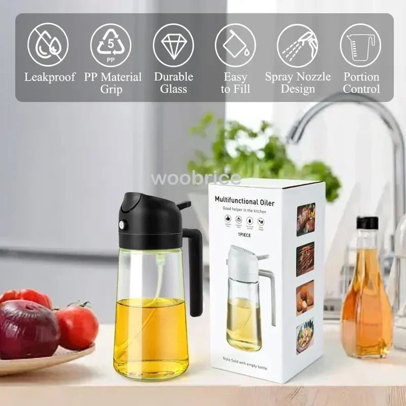 500ml Glass Oil Sprayer Bottle