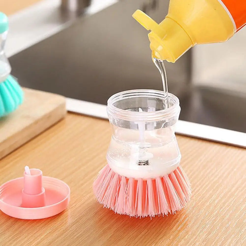 Astronaut Soap-Dispensing Dish Brush