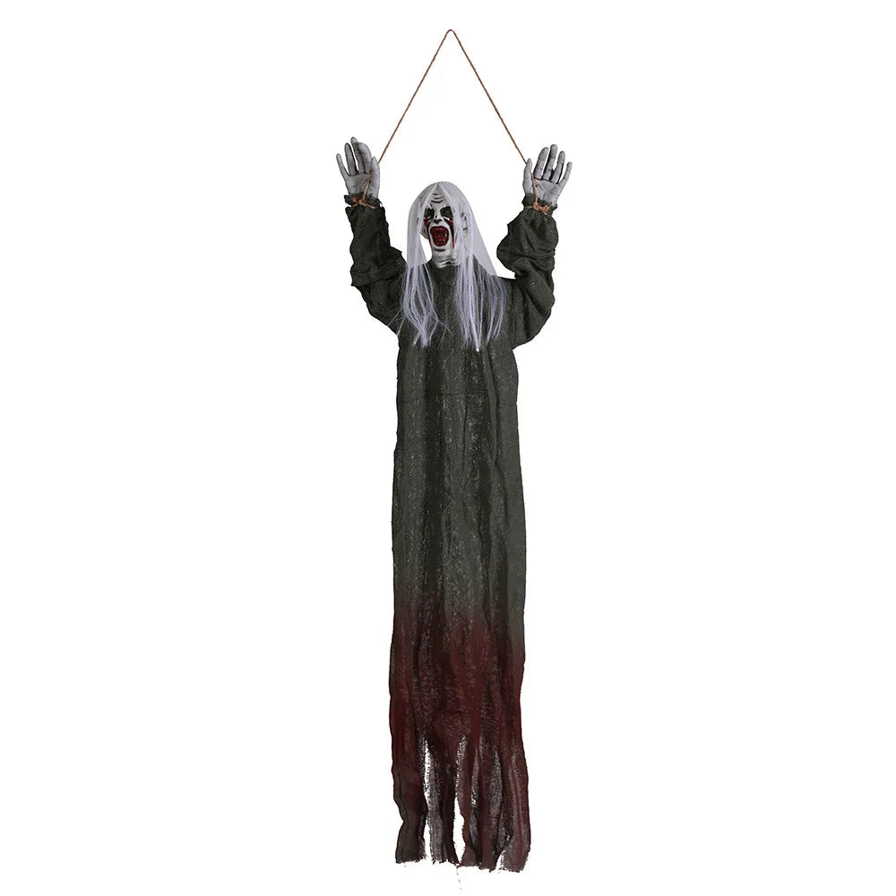 Hanging Ghost & Skeleton Decor