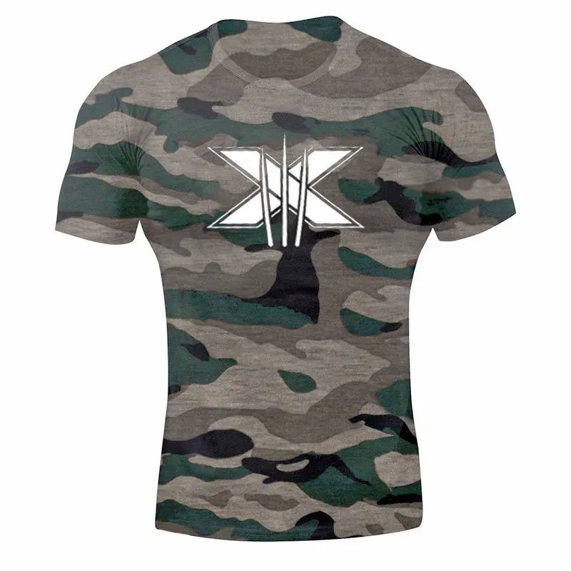 Men's Slim-Fit Cotton Training T-Shirt
