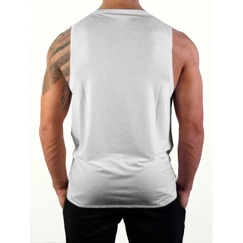Men's "Do The Work" Mesh Gym Tank